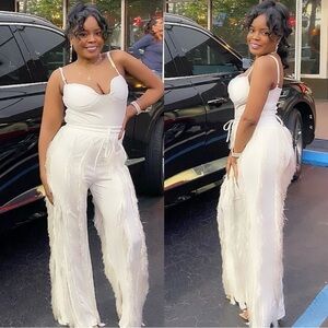 ✨ Chic Fringe Pant Set – Luxe Statement Look ✨